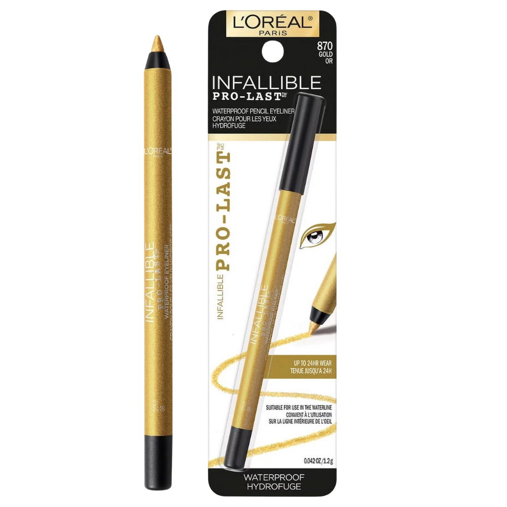 Loreal Infallible Pro-Last Waterproof Pencil Eyeliner 870 Gold