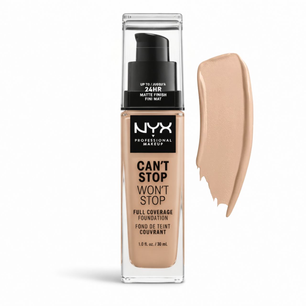 NYX Can't Stop Won't Stop Full Coverage Foundation 10 Buff