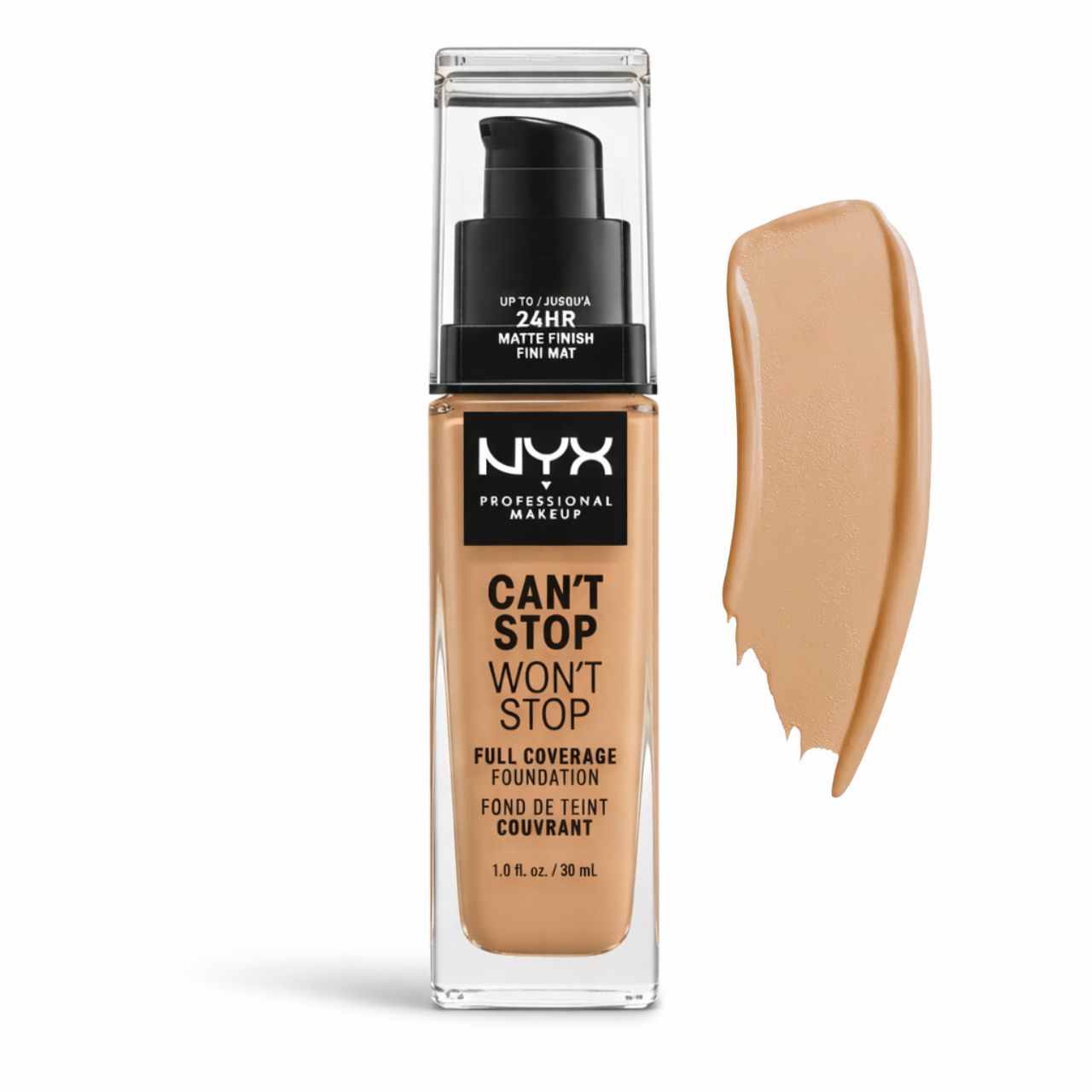 NYX Can't Stop Won't Stop Full Coverage Foundation 12.5 Camel