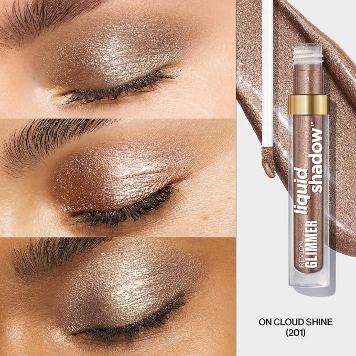 Revlon Glimmer Liquid Shadow 201 On Cloud Shine
