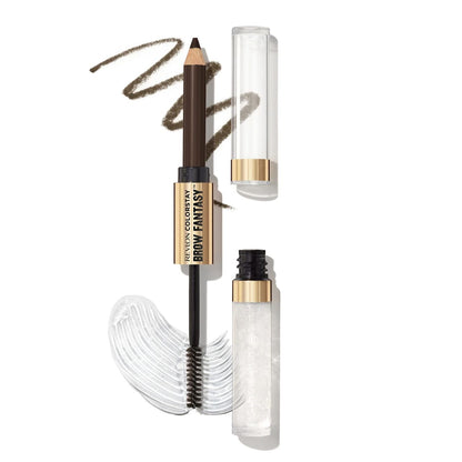 Revlon Brow Fantasy Pencil & Clear Gel 004 Dark Brown
