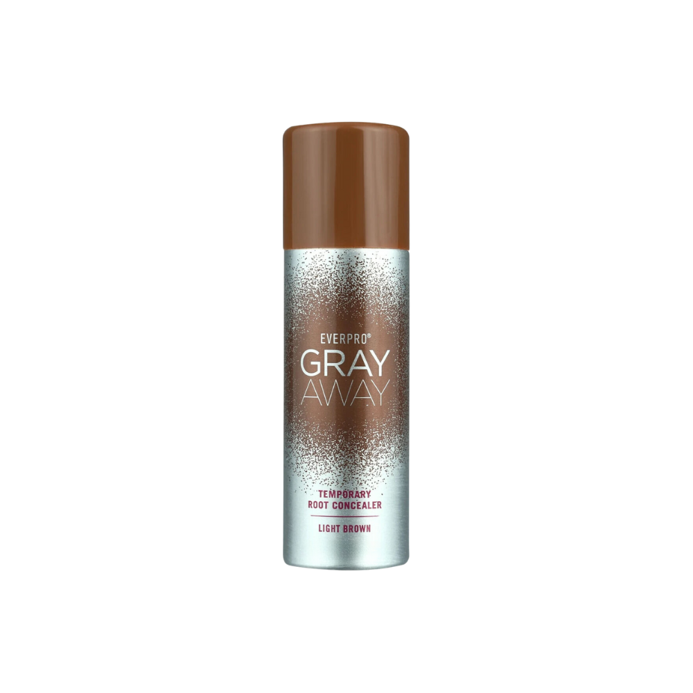 Everpro Gray Away Women's Temporary Root Concealer 0.75oz (Travel Size) Light Brown