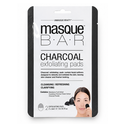 Masque Bar Charcoal Exfoliating Masks 2 Count