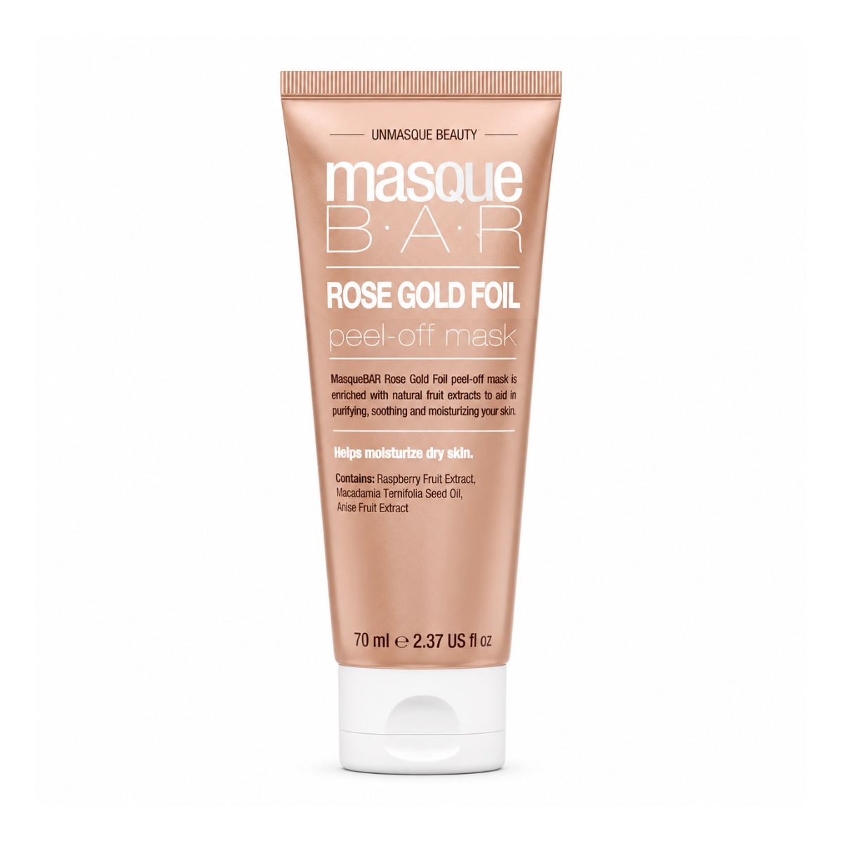 Masque Bar Rose Gold Foil Peel Off Mask 2.3 fl oz