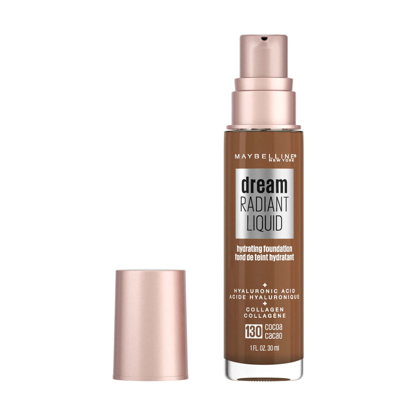 Maybelline Dream Radiant Liquid Hydrating Foundation 130 Cocoa