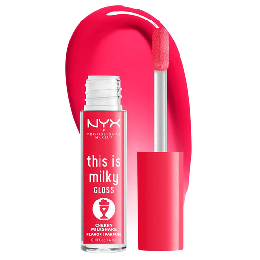 NYX This Is Milky Lip Gloss 13 Cherry Milkshake