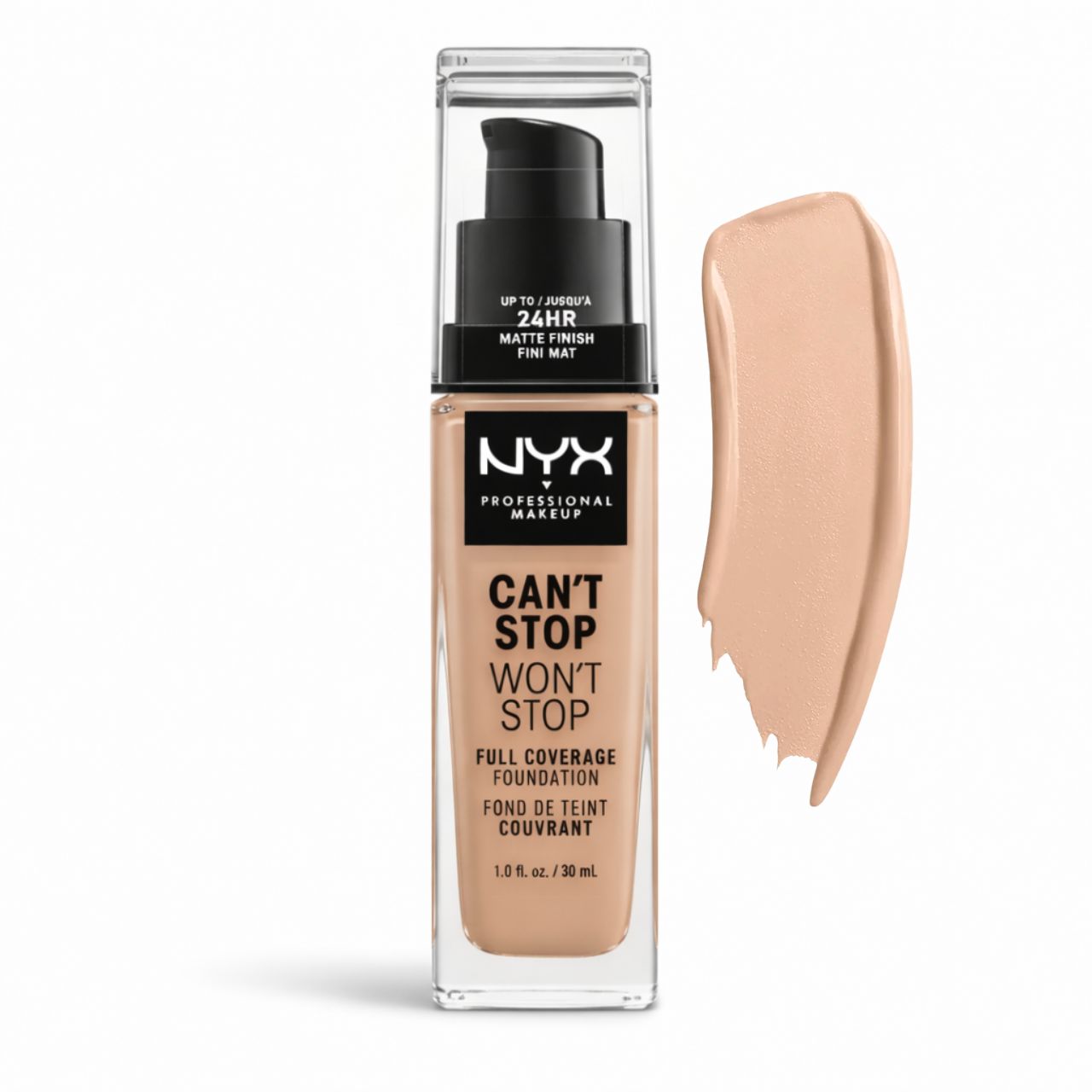 NYX Can't Stop Won't Stop Full Coverage Foundation 07 Natural