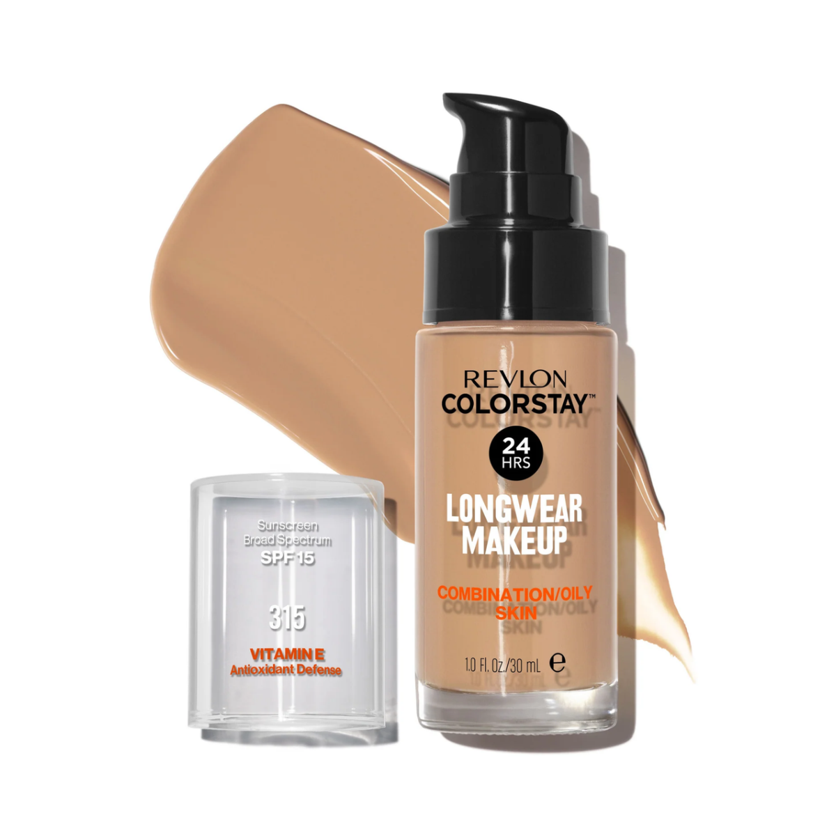 Revlon ColorStay Makeup PUMP, Combination/Oily Skin SPF 15 315 Butterscotch