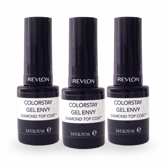 Revlon Colorstay Gel Envy Diamond Top Coat 010 (3-Pack)