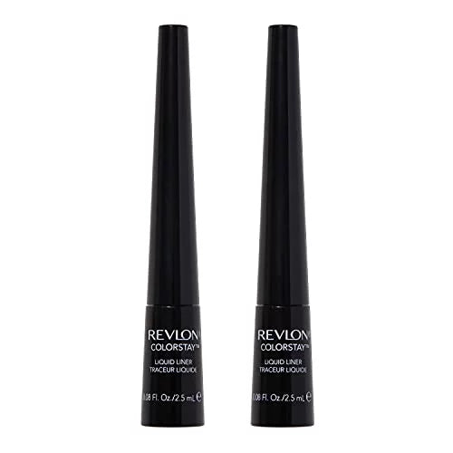 Revlon Colorstay Liquid Eye Liner - 251 Blackest Black (2-pack)