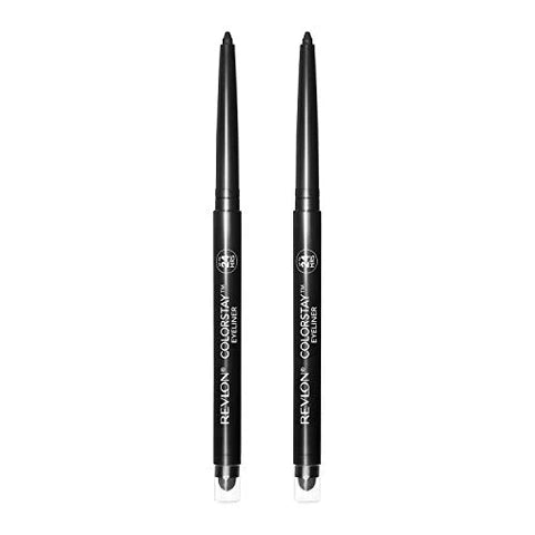 Revlon Colorstay Eyeliner with Built-In Sharpener - 201 Black (2-pack)