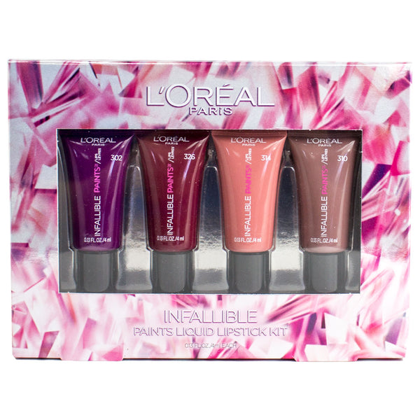 Loreal Infallible Paints Liquid Lipstick Set