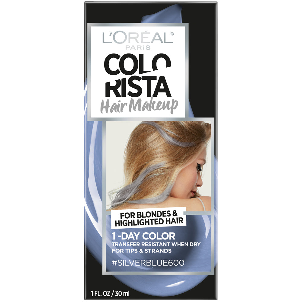 Loreal Colorista Hair Makeup 1-Day Haircolor 600 Silverblue