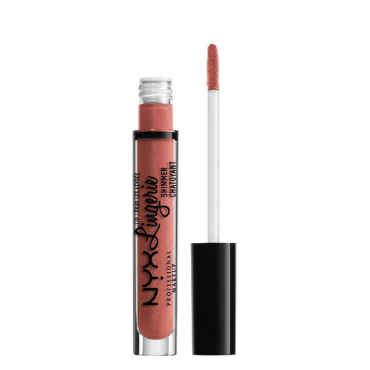 NYX Lip Lingerie Shimmer Lipstick 03 Bare With Me