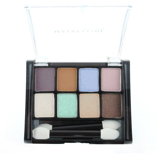 Maybelline ExpertWear Eye Shadow 8 Shades, Hushed Tints