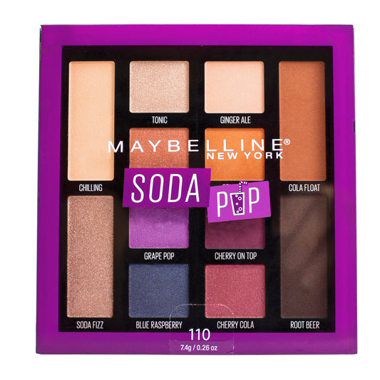 Maybelline 12-Pan Eyeshadow Palette - Soda Pop