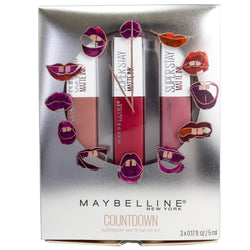 Maybelline Countdown SuperStay Matte Ink Lip 3-Piece Kit