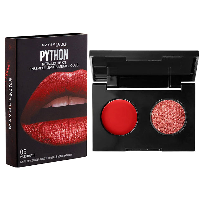 Maybelline Python Metallic Lip Kit 05 Passionate