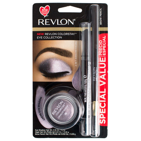 Revlon Colorstay Eye Collection 3-Piece Shadow & Liner Set - Lavender