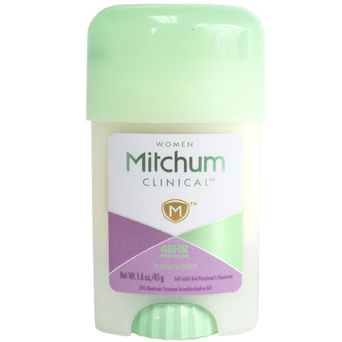 Mitchum Women Clinical Soft Solid Anti-Perspirant & Deodorant 1.6 oz - Shower Fresh