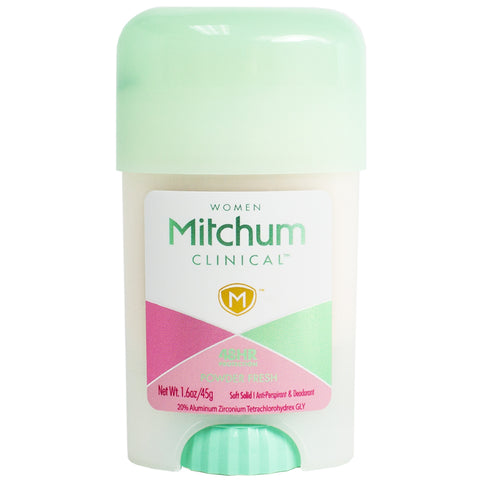 Mitchum Women Clinical Soft Solid Anti-Perspirant & Deodorant 1.6 oz - Powder Fresh