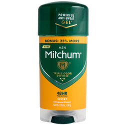 Mitchum Men Gel Anti-Perspirant & Deodorant 2.85 oz - Sport