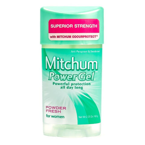 Mitchum Power Gel Deodorant for Women, Powder Fresh