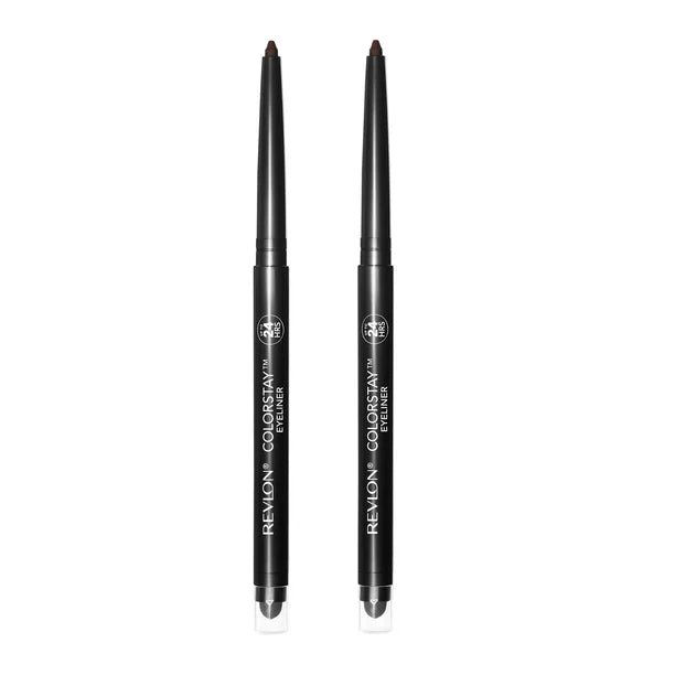 Revlon Colorstay Eyeliner with Built-In Sharpener - 202 Black Brown (2-Pack)