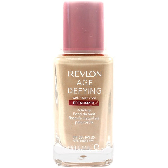 Revlon Age Defying Makeup with Botafirm for All Skin Types, 1.25 oz. 04 Nude Beige