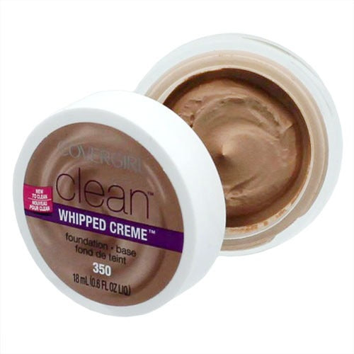 Cover Girl Clean Whipped Creme Foundation 350 Creamy Beige