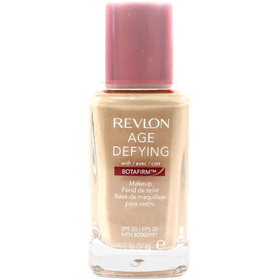 Revlon Age Defying Makeup with Botafirm for All Skin Types, 1.25 oz. 02 Bare Buff