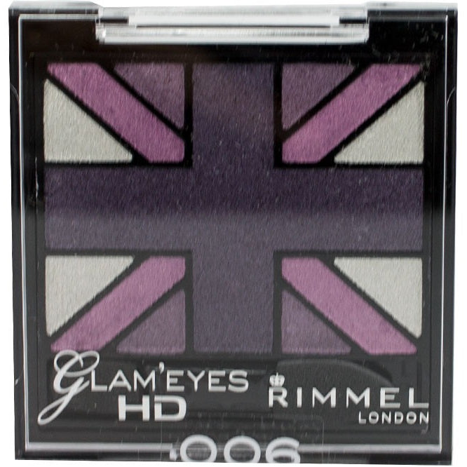 Rimmel Glam'Eyes HD Eye Shadow Quad 006 Purple Reign