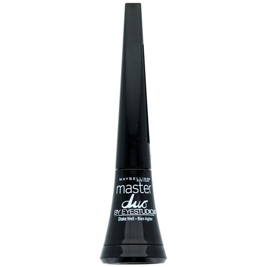 Maybelline Eye Studio Master Duo 2-in-1 Glossy Liquid Liner 500 Black Lacquer
