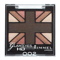 Rimmel Glam'Eyes HD Eye Shadow Quad 002 English Oak