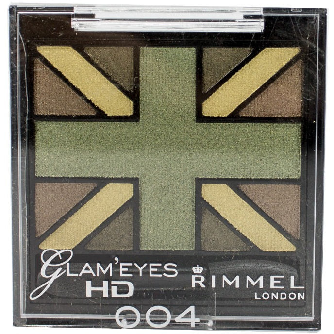 Rimmel Glam'Eyes HD Eye Shadow Quad 004 Green Park