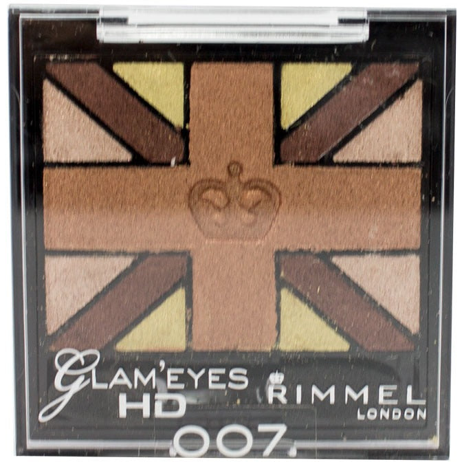 Rimmel Glam'Eyes HD Eye Shadow Quad 007 Heart of Gold