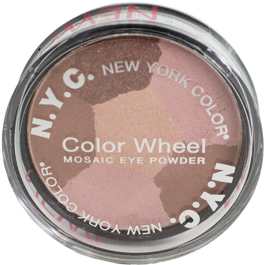 NYC New York Color Color Wheel Mosaic Eye Powder 822B Pink Cadillac