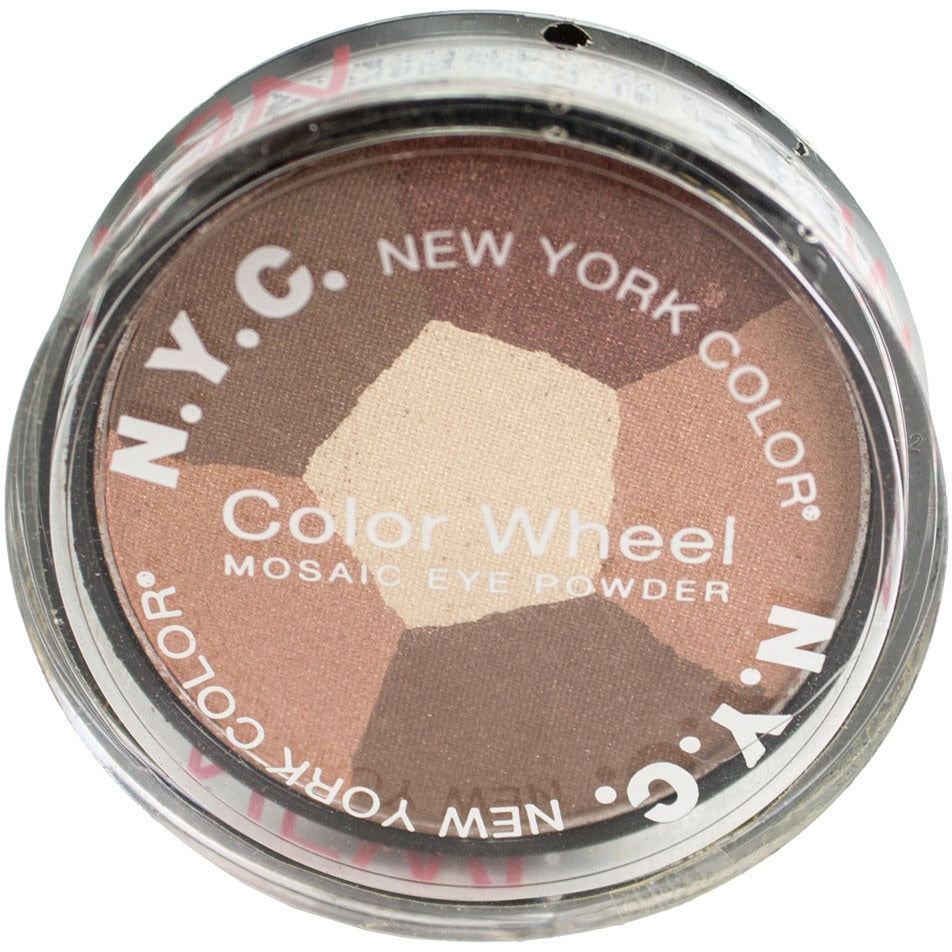 NYC New York Color Color Wheel Mosaic Eye Powder 823B Brown Eyes Girl