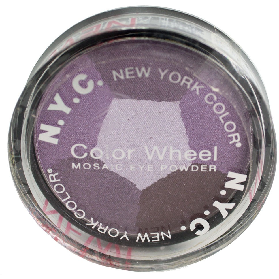 NYC New York Color Color Wheel Mosaic Eye Powder 824B Purple Rain