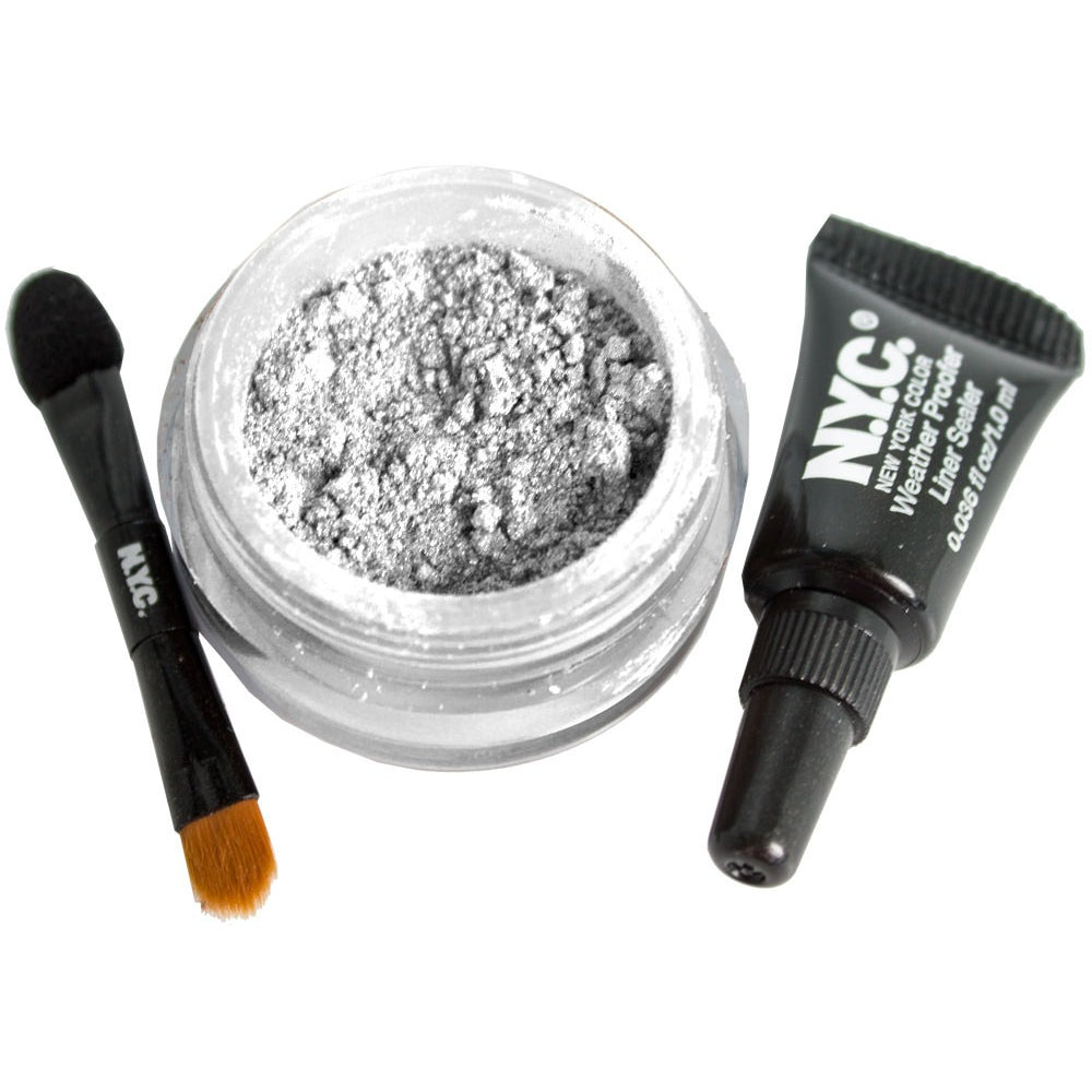NYC New York Color Smooth Mineral Loose Eye Powder Kit 839B Frosty Shimmer