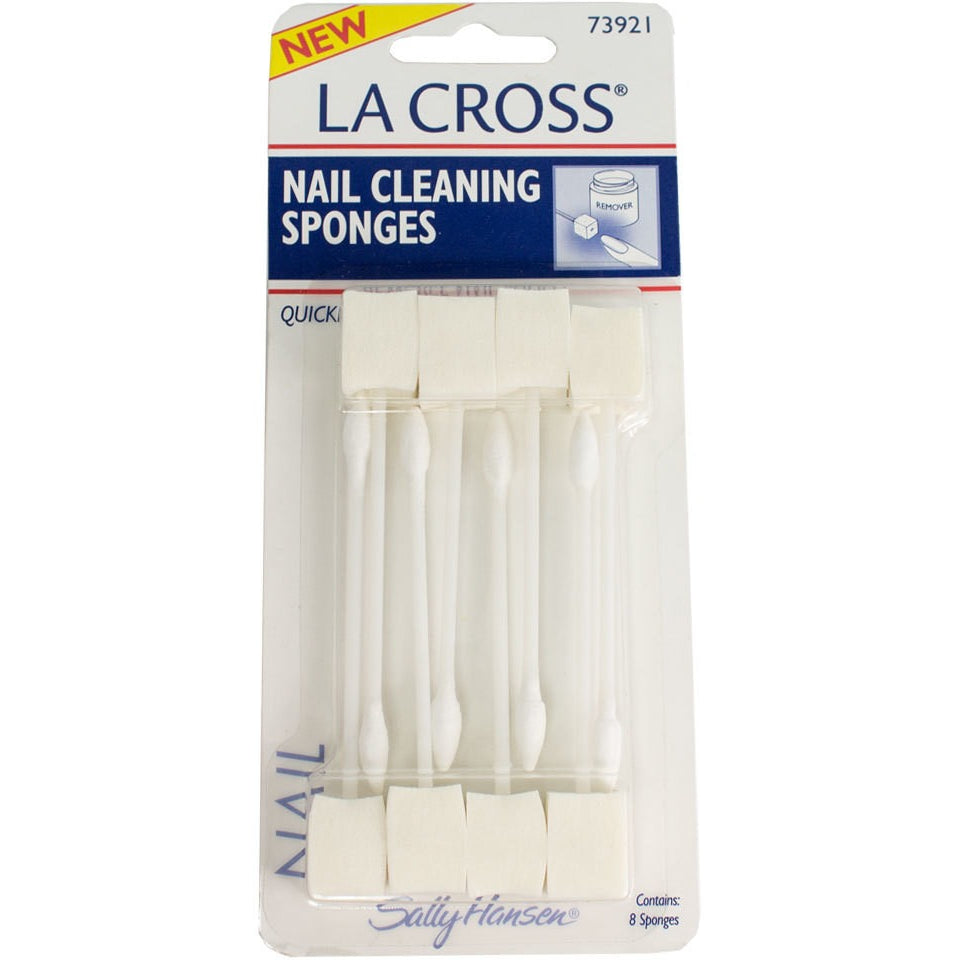 Sally Hansen La Cross Nail Cleaning Sponges 8ct 73921 Default Title