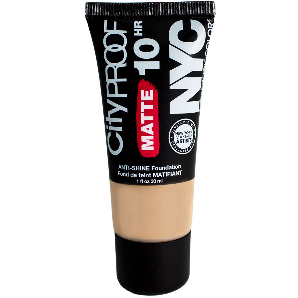 NYC City Proof 10hr Matte Foundation 104 Nude