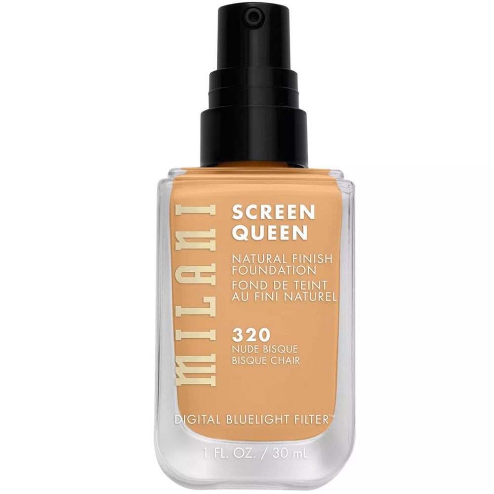 Milani Screen Queen Natural Finish Foundation 320 Nude Bisque