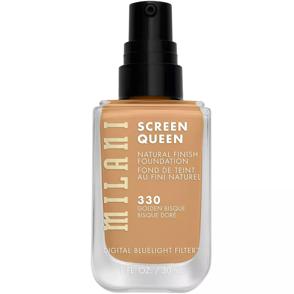 Milani Screen Queen Natural Finish Foundation 330 Golden Bisque