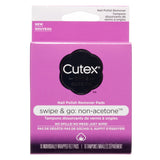 Cutex Swipe & Go Non-Acetone Nail Polish Remover Pads, 10 ct
