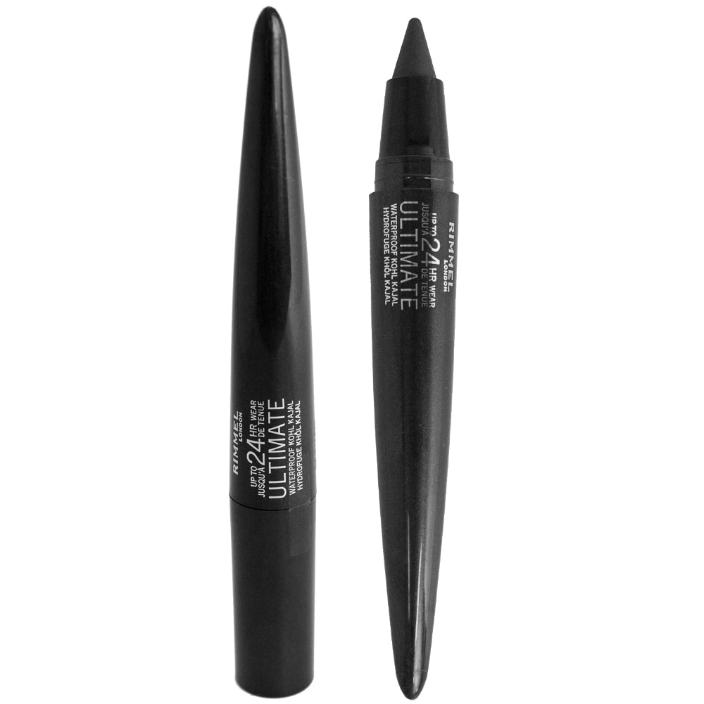 Rimmel Ultimate Kohl Kajal Waterproof Eyeliner 001 Black Obsidian