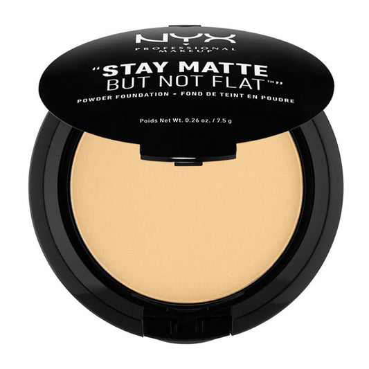 NYX Stay Matte but Not Flat Powder Foundation 01.7 Nude Beige