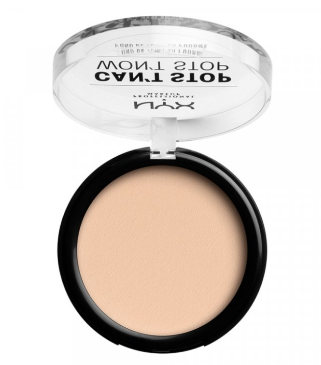 NYX Can't Stop Won't Stop Powder Foundation 04 Light Ivory
