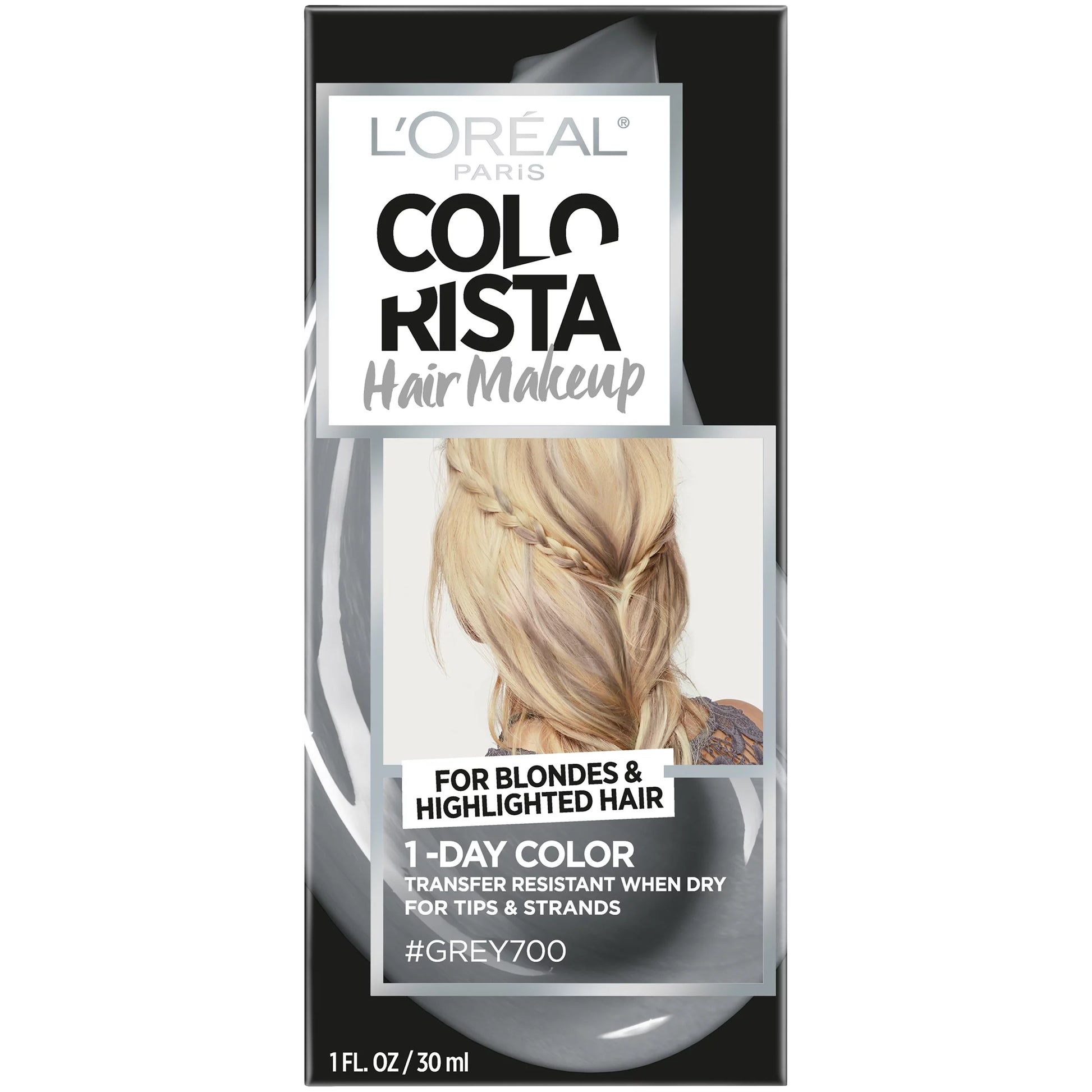 Loreal Colorista Hair Makeup 1-Day Haircolor 700 Grey