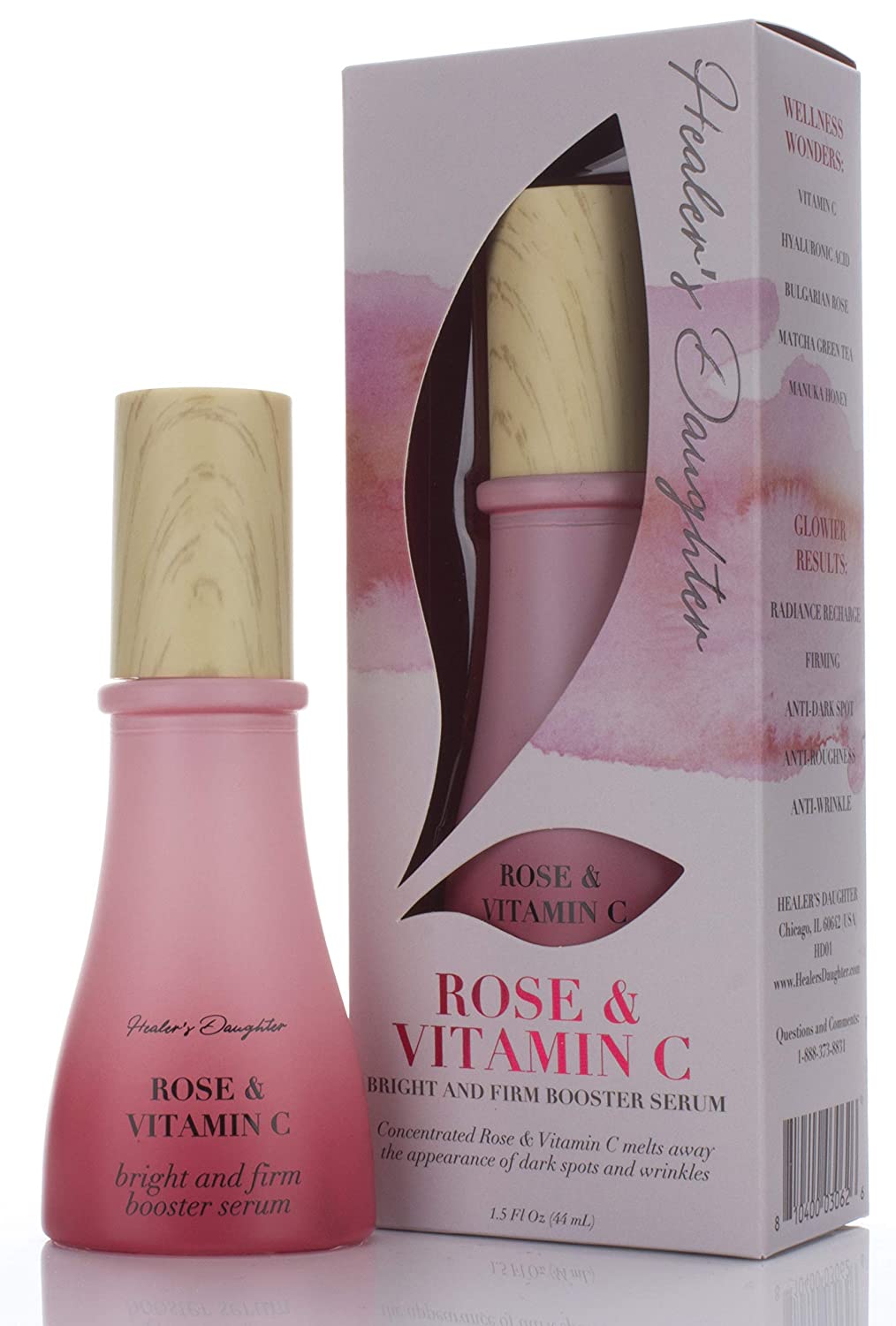 Healer's Daughter Rose & Vitamin C Bright and Firm Booster Serum 1.5 fl oz